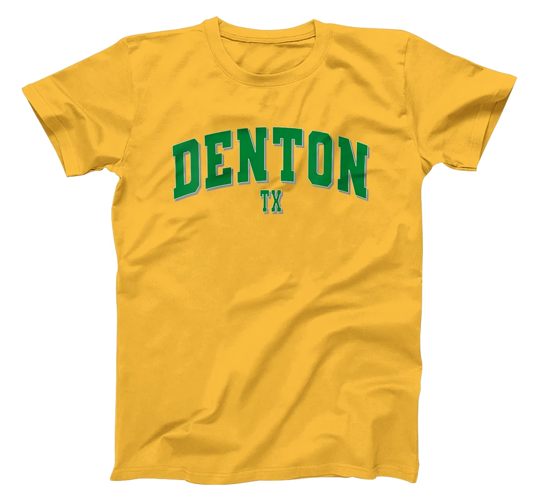Womens Denton Texas Retro Classic Denton TX T-Shirt