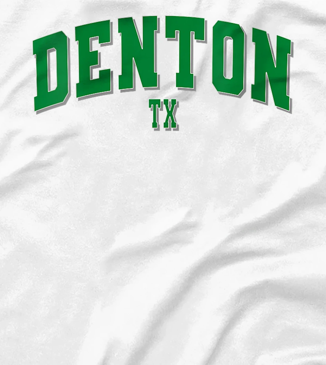 Womens Denton Texas Retro Classic Denton TX T-Shirt