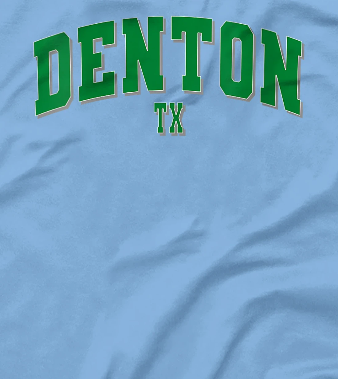 Womens Denton Texas Retro Classic Denton TX T-Shirt
