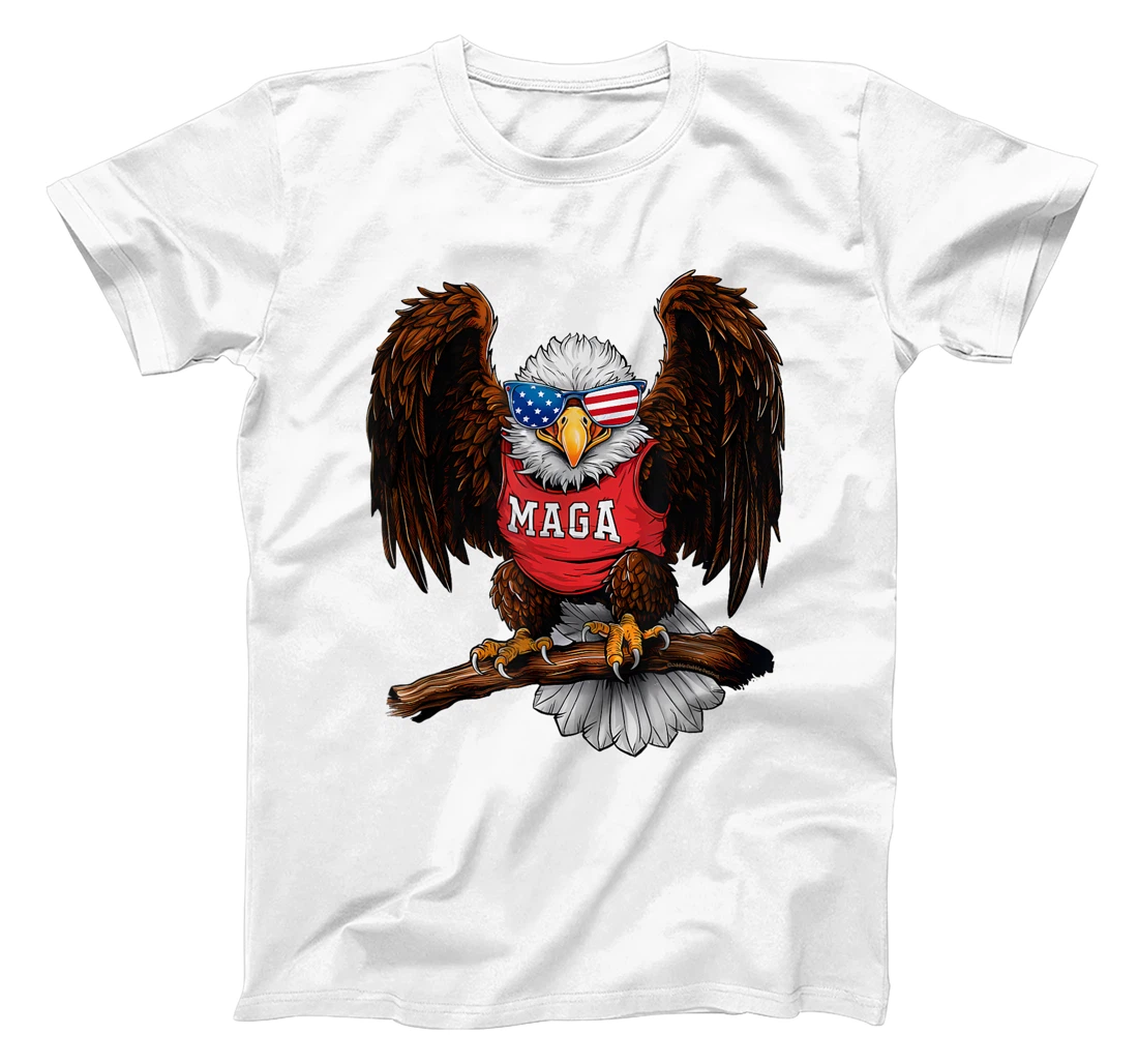 Strong American Patriotic Eagle MAGA USA Trump 2024 T-Shirt
