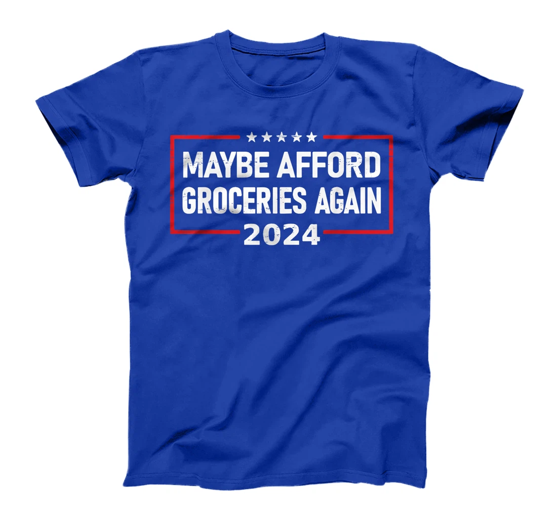 MAGA 2024 Maybe Afford Groceries Again Retro Trump 2024 T-Shirt
