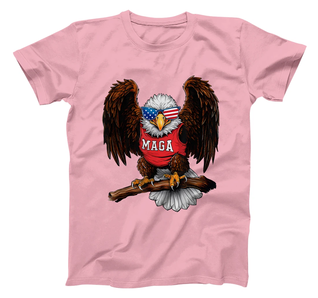 Strong American Patriotic Eagle MAGA USA Trump 2024 T-Shirt