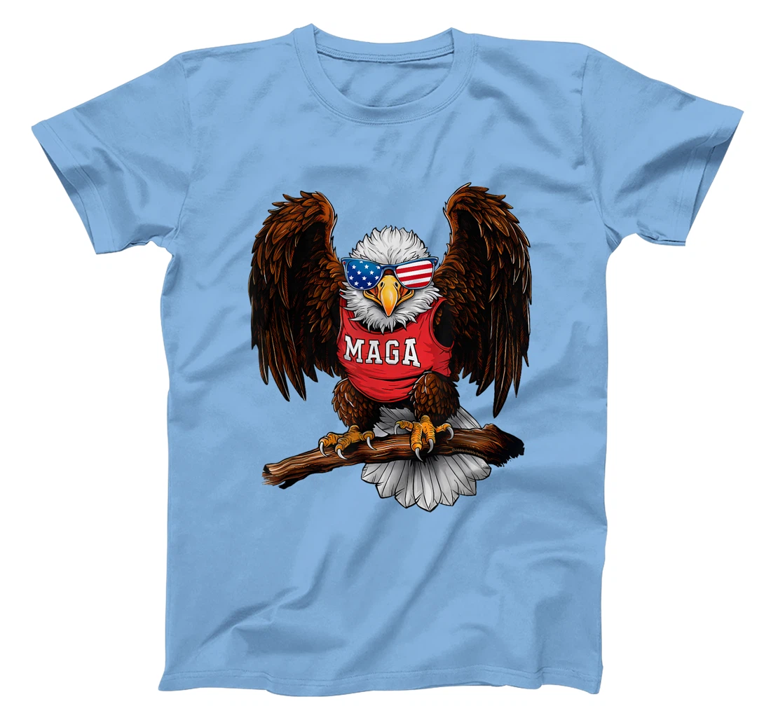 Strong American Patriotic Eagle MAGA USA Trump 2024 T-Shirt
