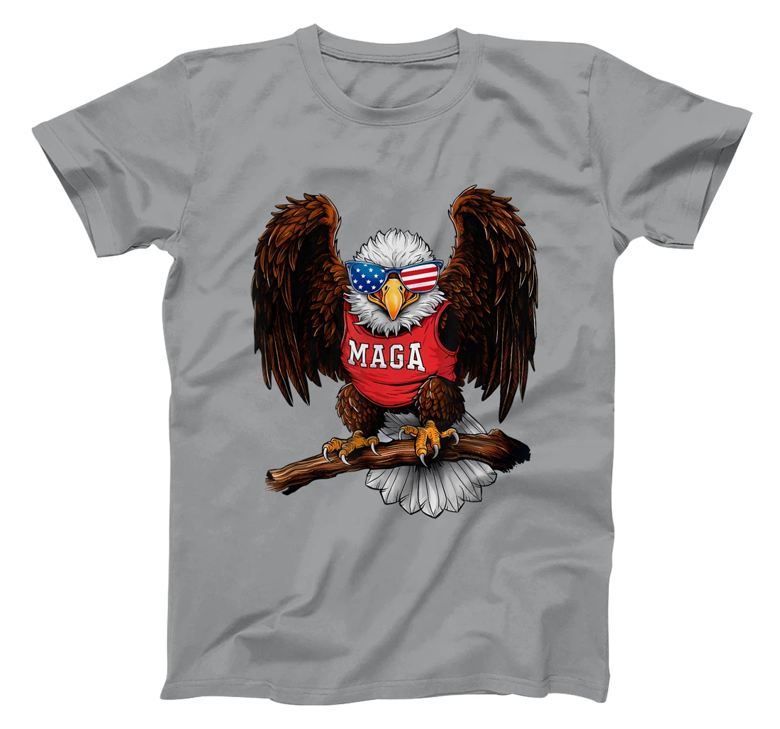 Strong American Patriotic Eagle MAGA USA Trump 2024 T-Shirt