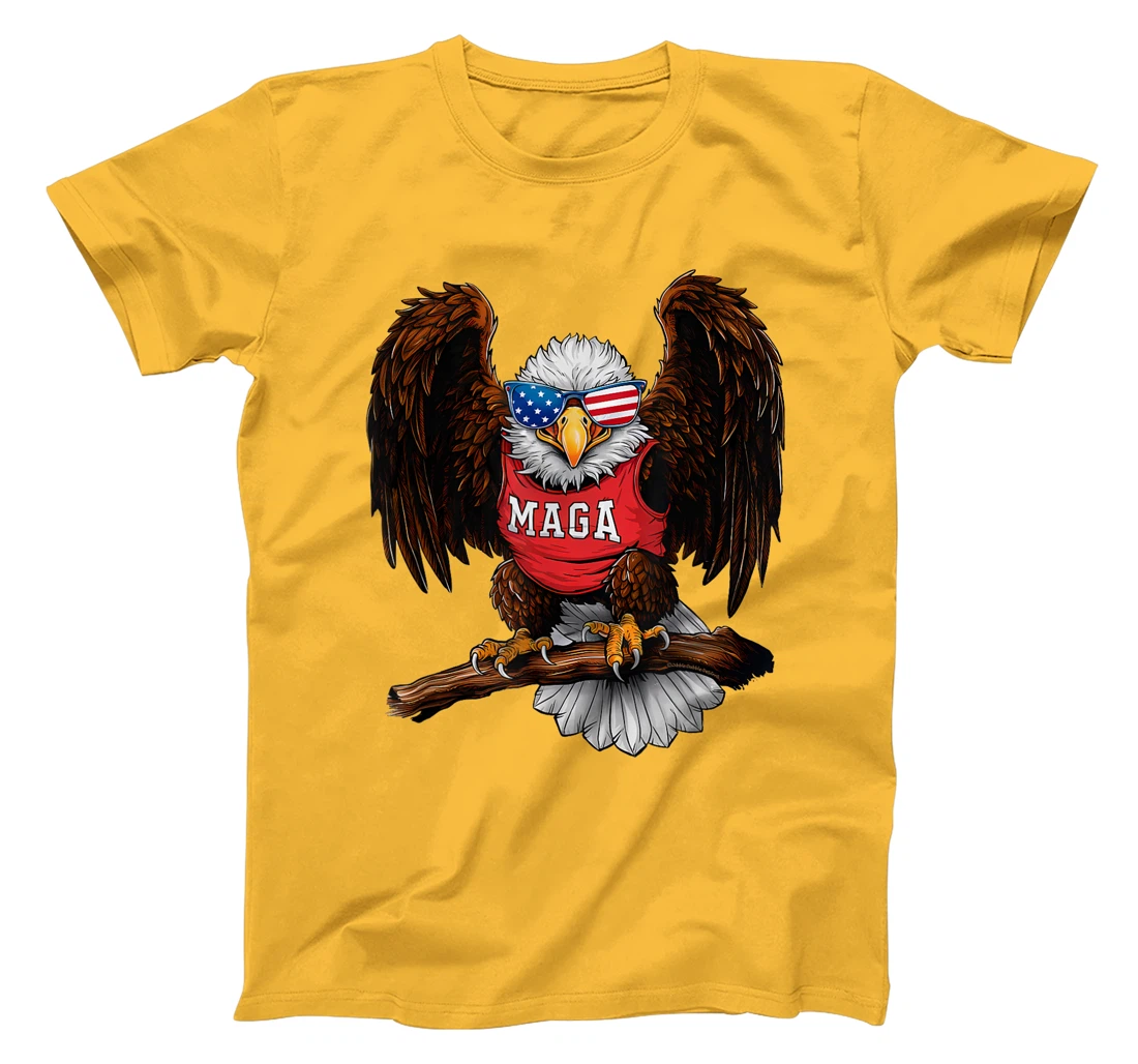 Strong American Patriotic Eagle MAGA USA Trump 2024 T-Shirt
