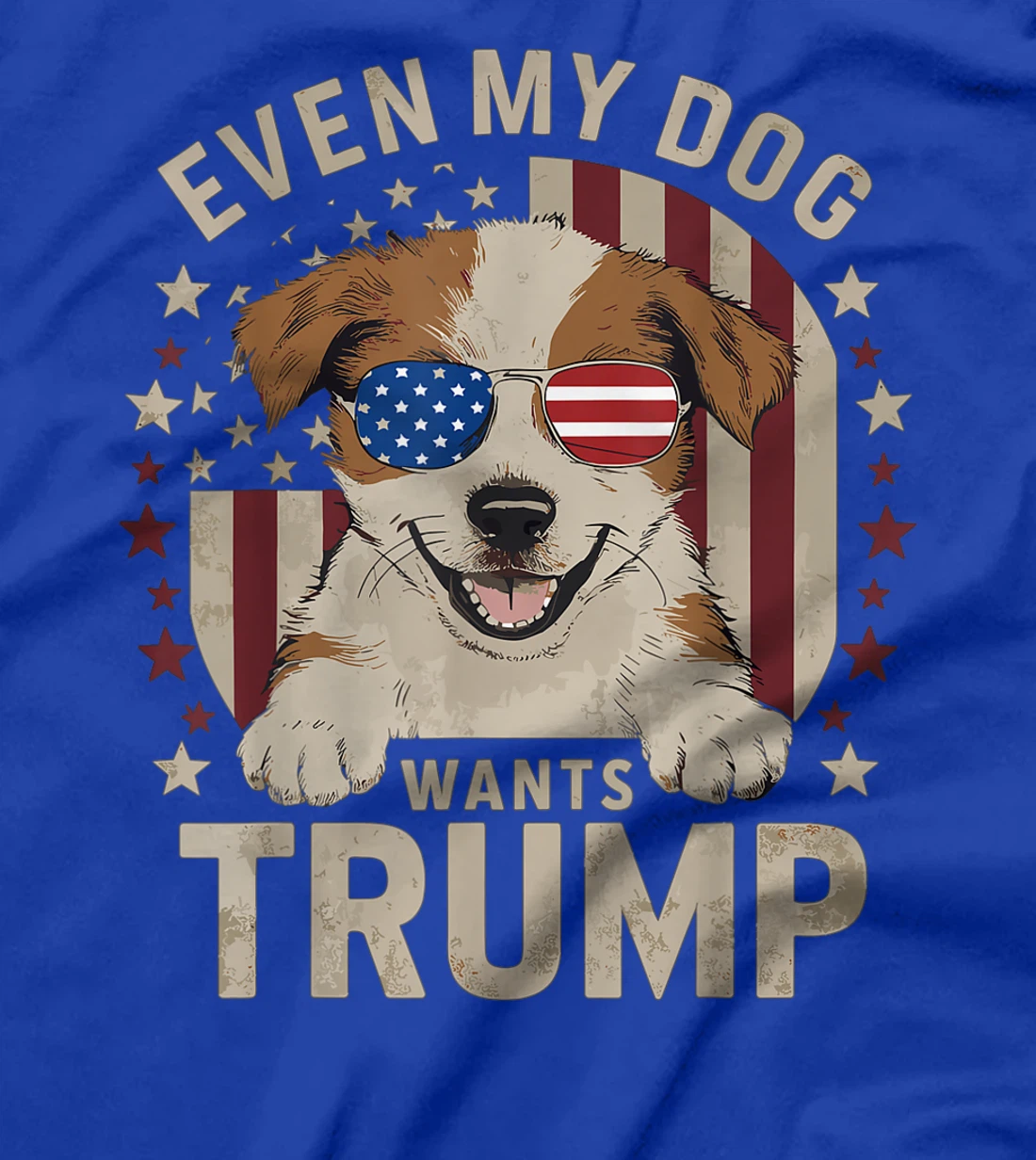 Womens Even My Dog Wants Trump 2024, Love Dog Love Trump T-Shirt
