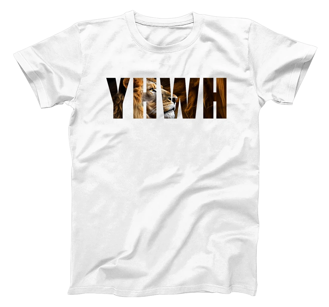 YHWH Lion of Judah: Tetragrammaton Hebrew Name of GOD Yahweh Premium T-Shirt