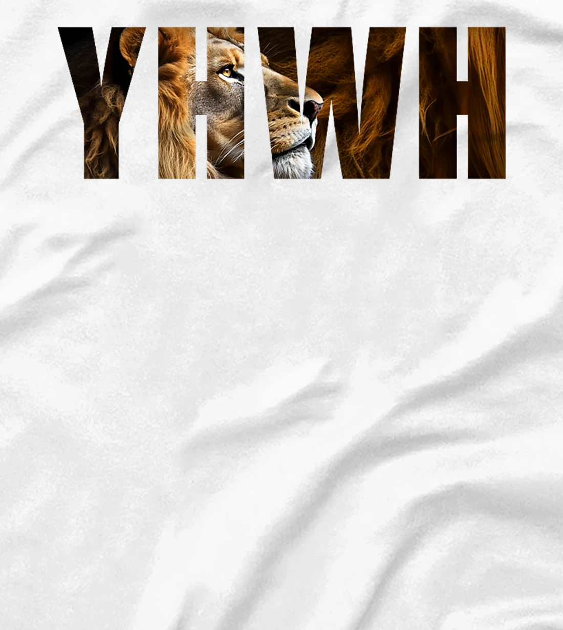 YHWH Lion of Judah: Tetragrammaton Hebrew Name of GOD Yahweh Premium T-Shirt