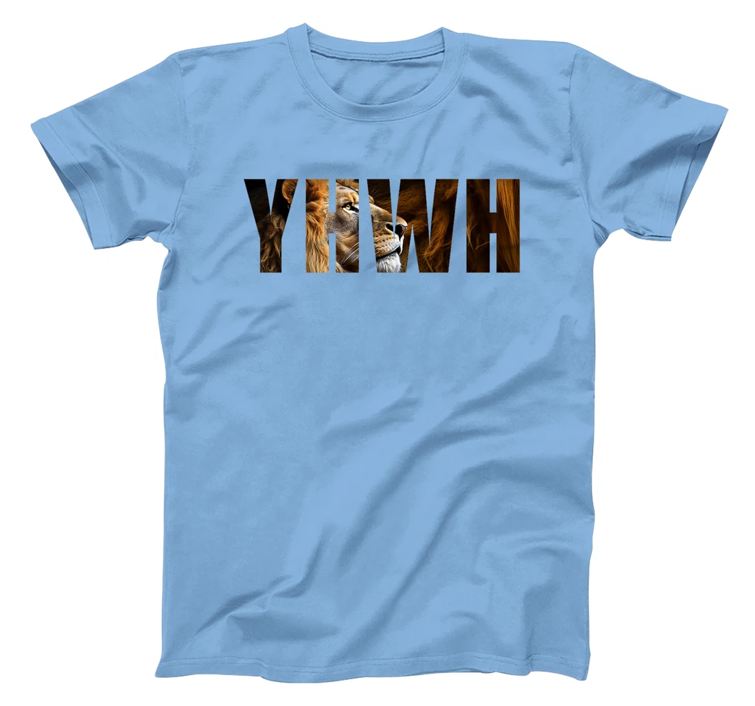 YHWH Lion of Judah: Tetragrammaton Hebrew Name of GOD Yahweh Premium T-Shirt