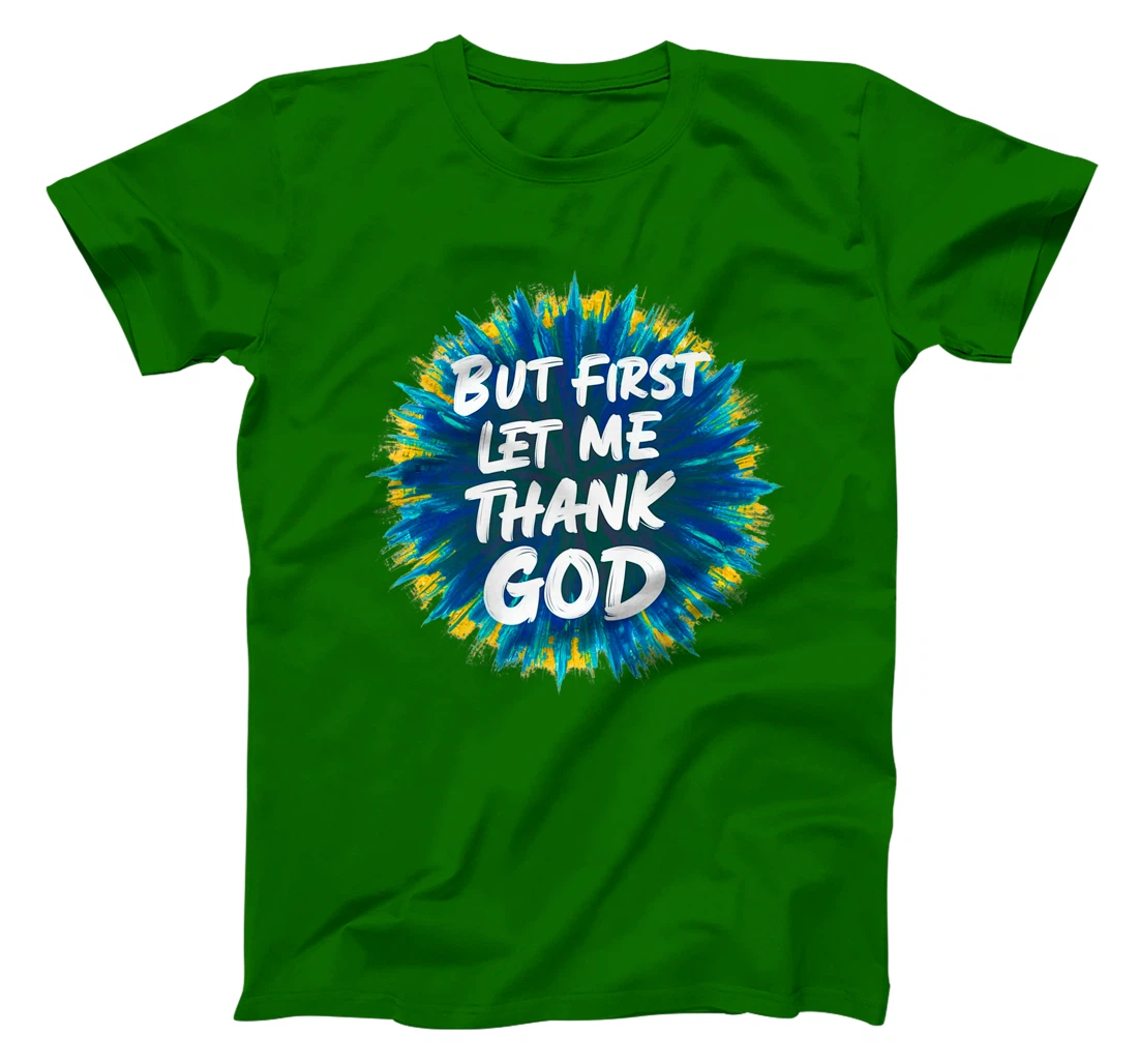 But first let me thank god faithful spiritual priority cute Premium T-Shirt
