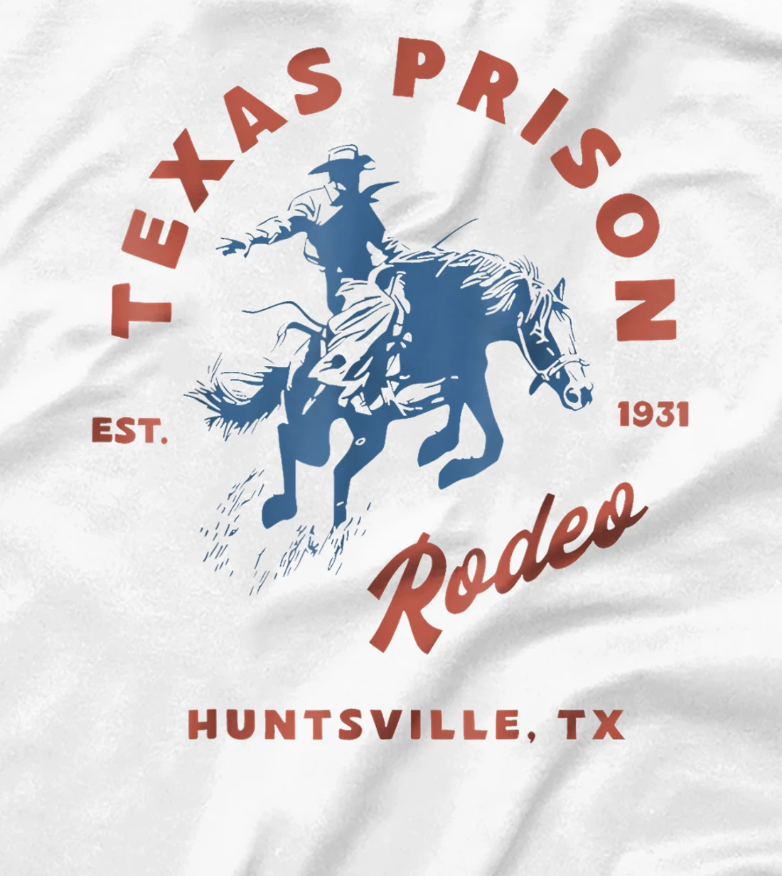 Texas Prison Rodeo Cowboy Western T-Shirt