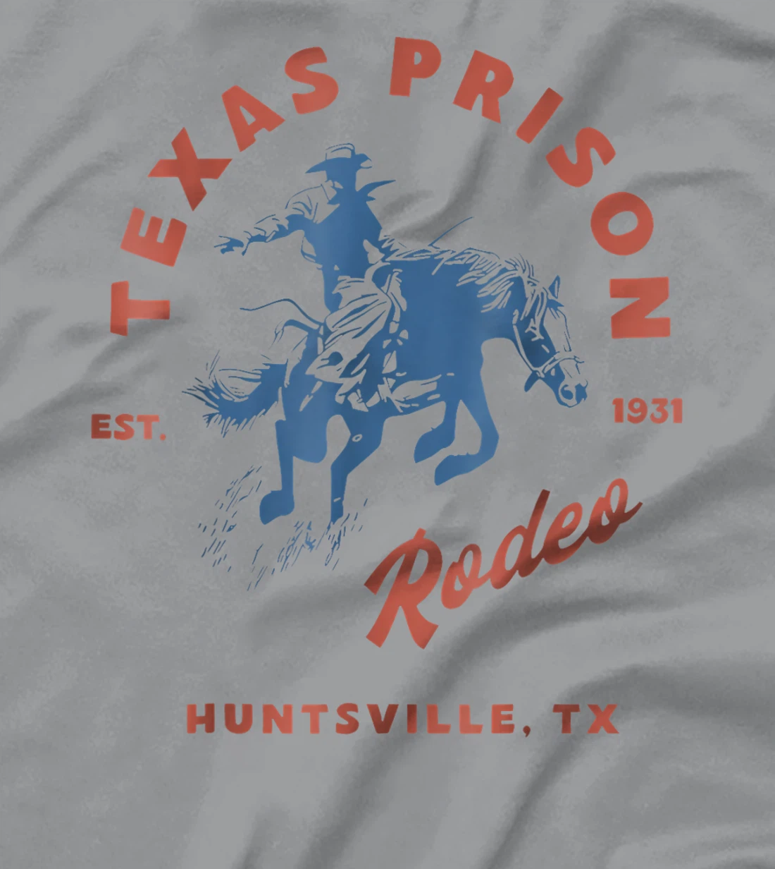 Texas Prison Rodeo Cowboy Western T-Shirt