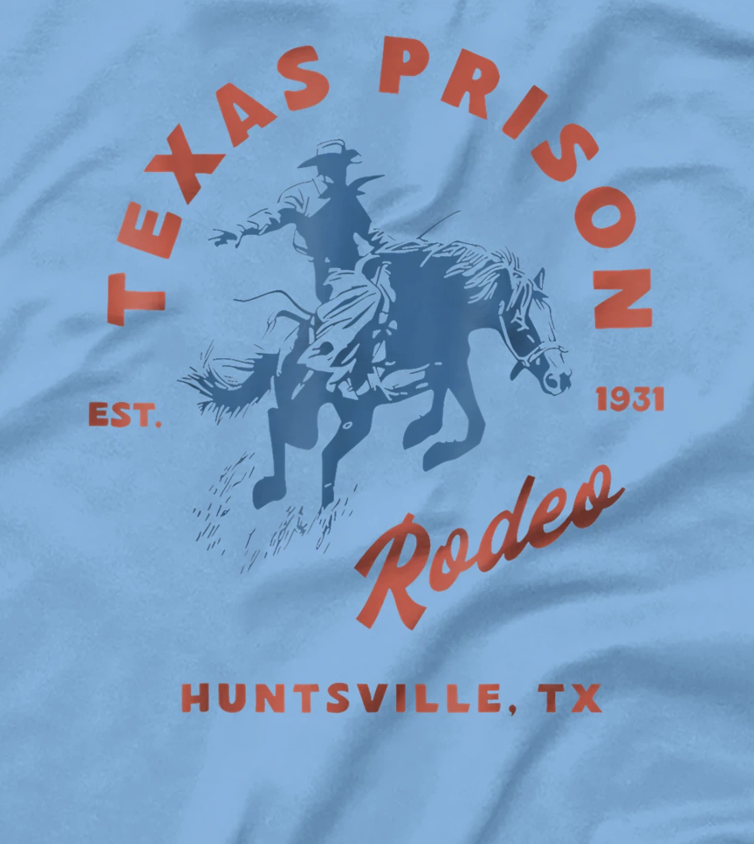 Texas Prison Rodeo Cowboy Western T-Shirt