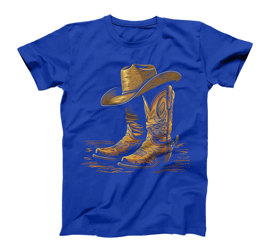 Howdy Cowboy Western Men Rodeo Texas Shirts T-Shirt