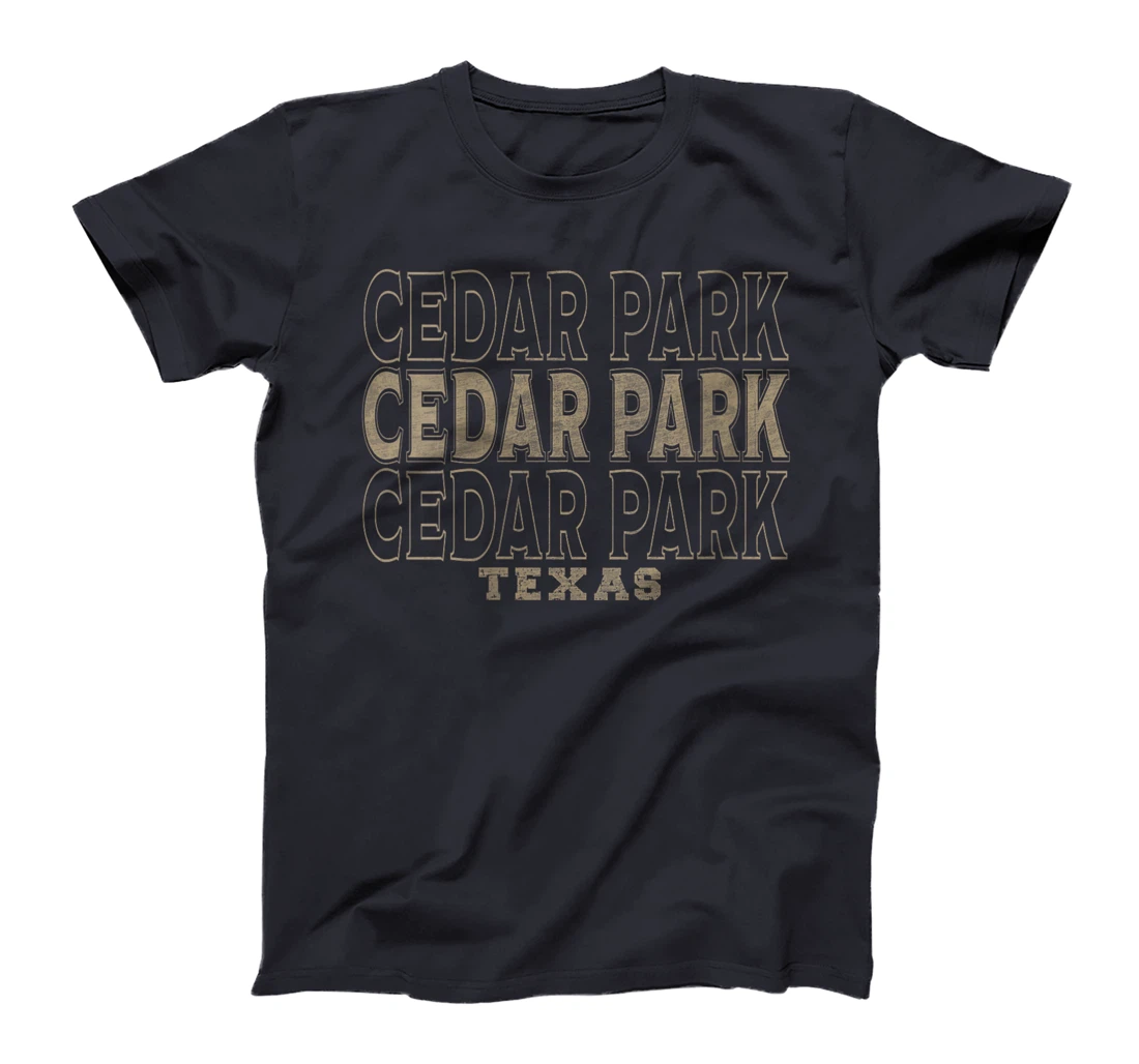 Womens Vintage Cedar Park Texas T-Shirt