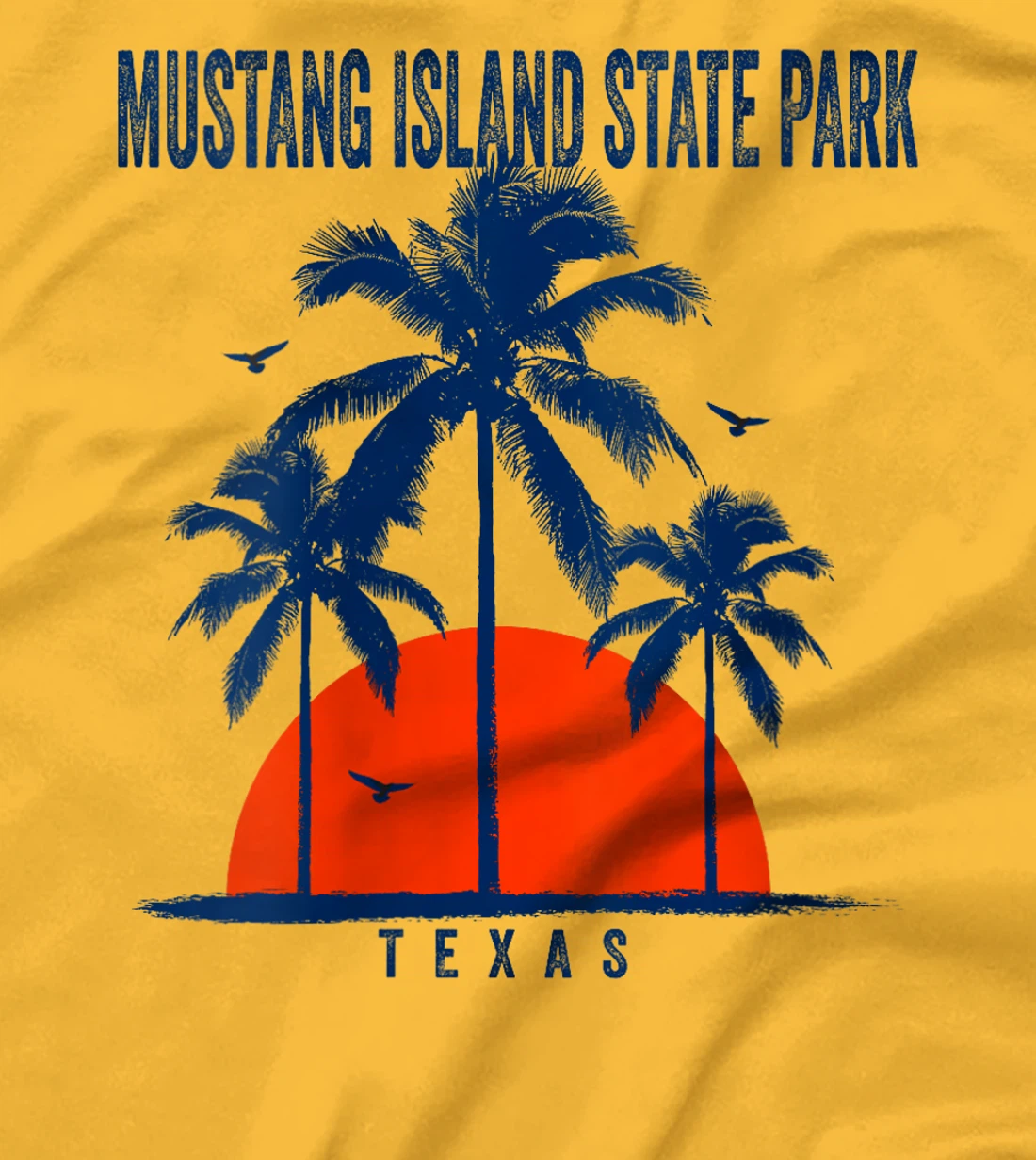 Womens Mustang Island State Park Texas Ocean Surfing Surfboarding T-Shirt