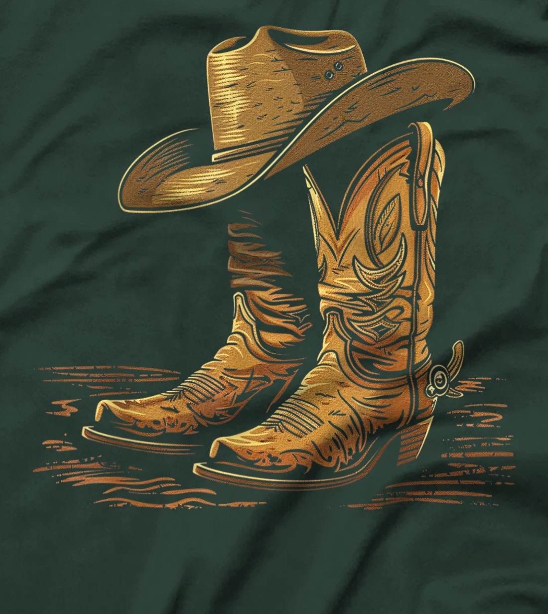 Howdy Cowboy Western Men Rodeo Texas Shirts T-Shirt