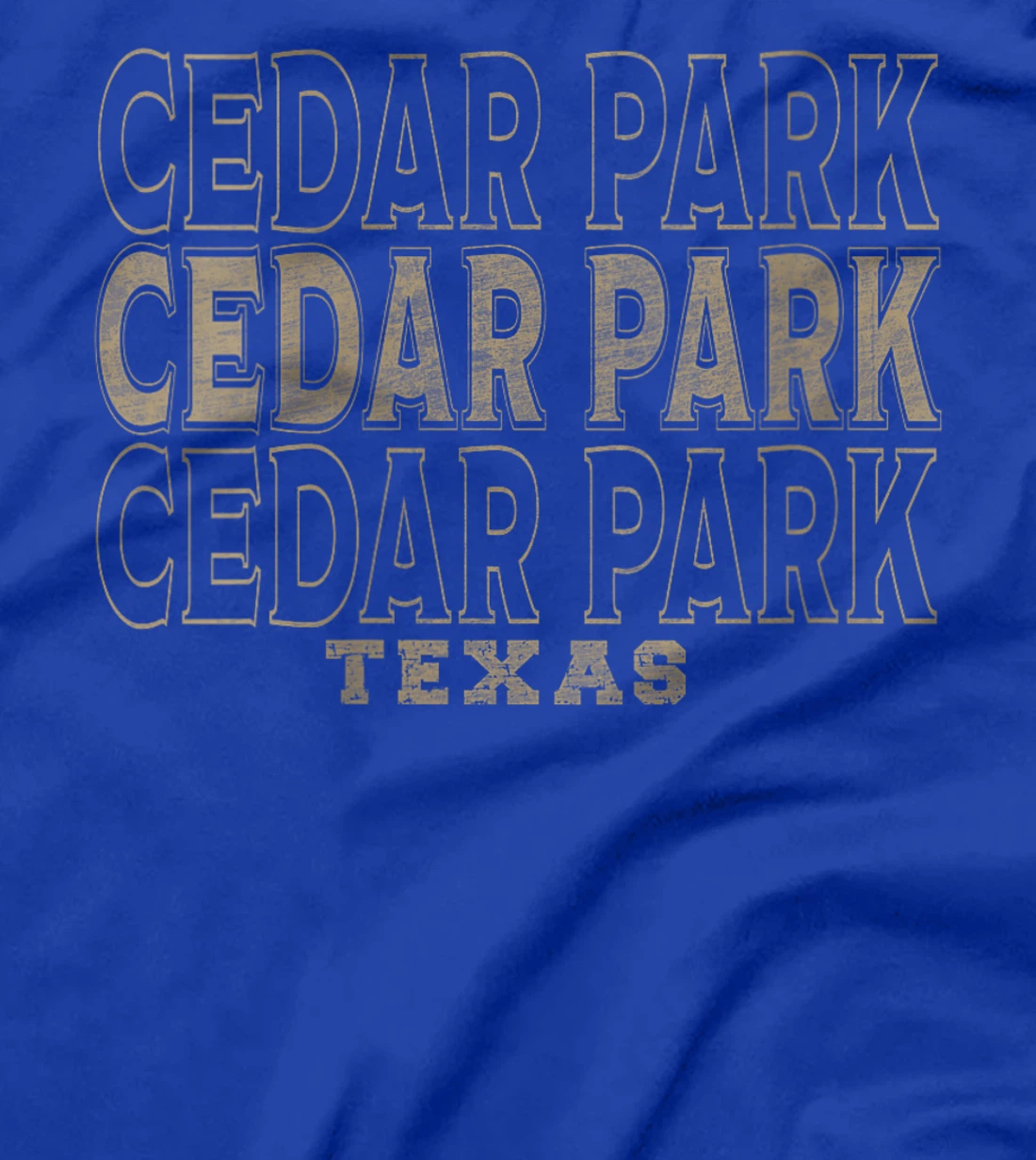 Womens Vintage Cedar Park Texas T-Shirt
