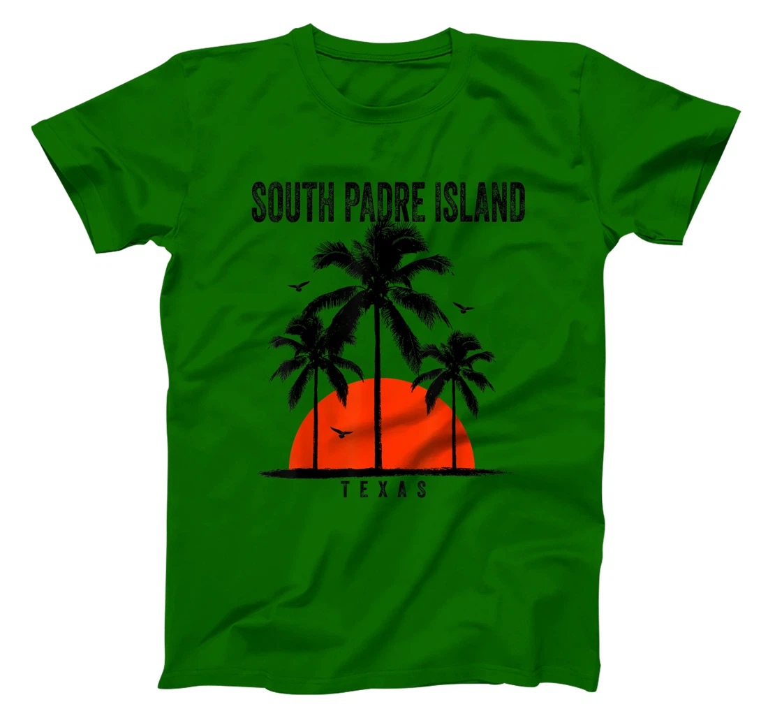 Womens South Padre Island Beach Texas Surfing Surfboarding T-Shirt