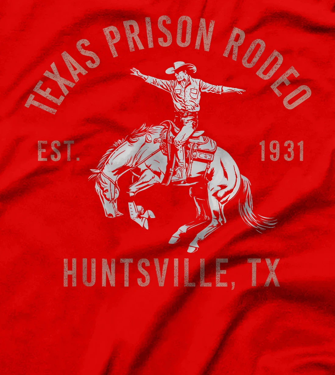 Texas Prison Rodeo Huntsville Est 1931 T-Shirt