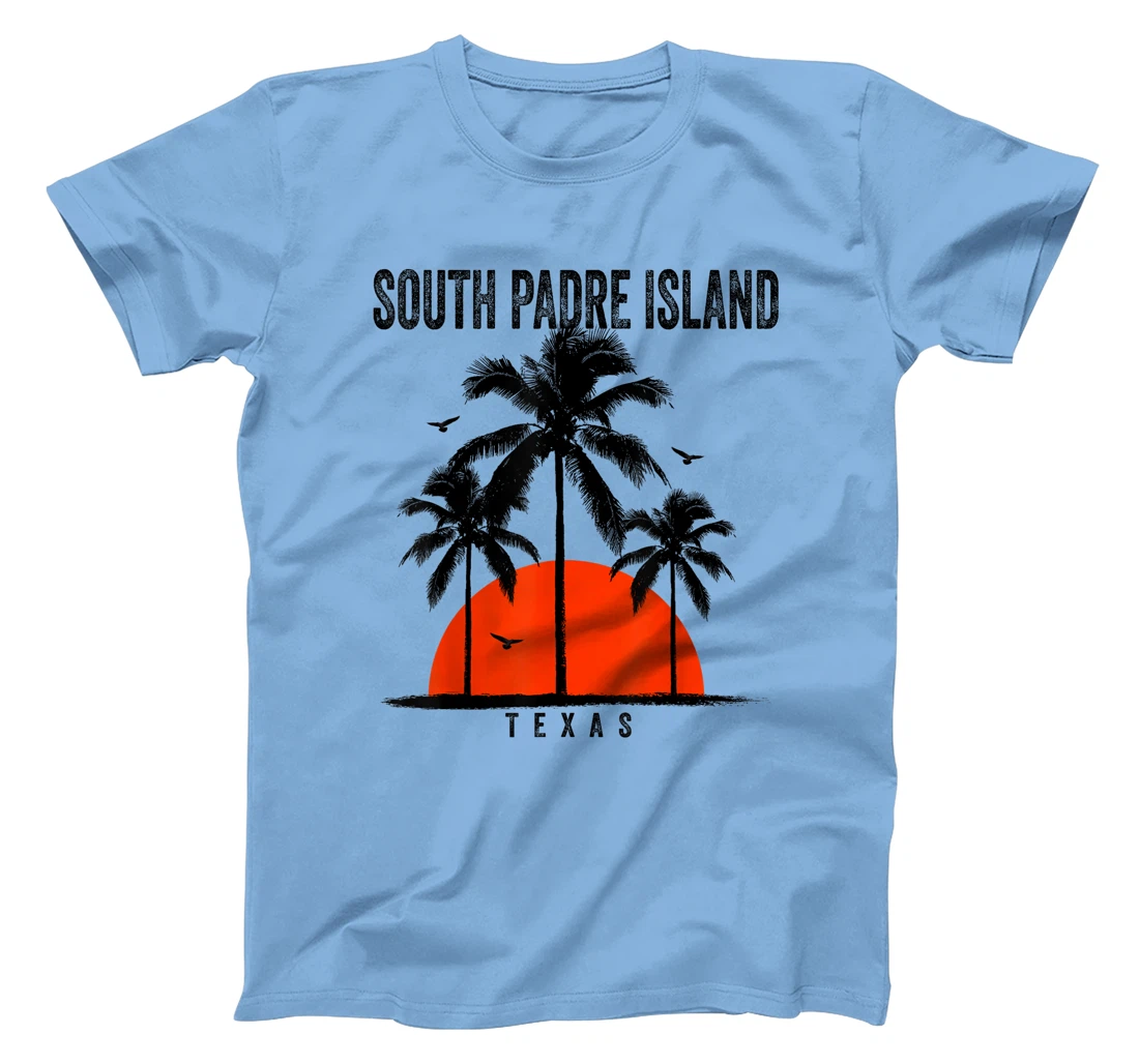 Womens South Padre Island Beach Texas Surfing Surfboarding T-Shirt