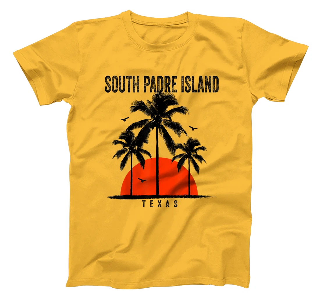 Womens South Padre Island Beach Texas Surfing Surfboarding T-Shirt