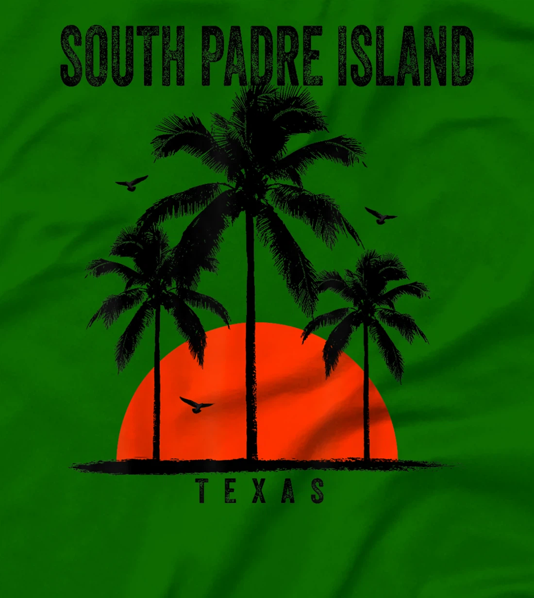 Womens South Padre Island Beach Texas Surfing Surfboarding T-Shirt
