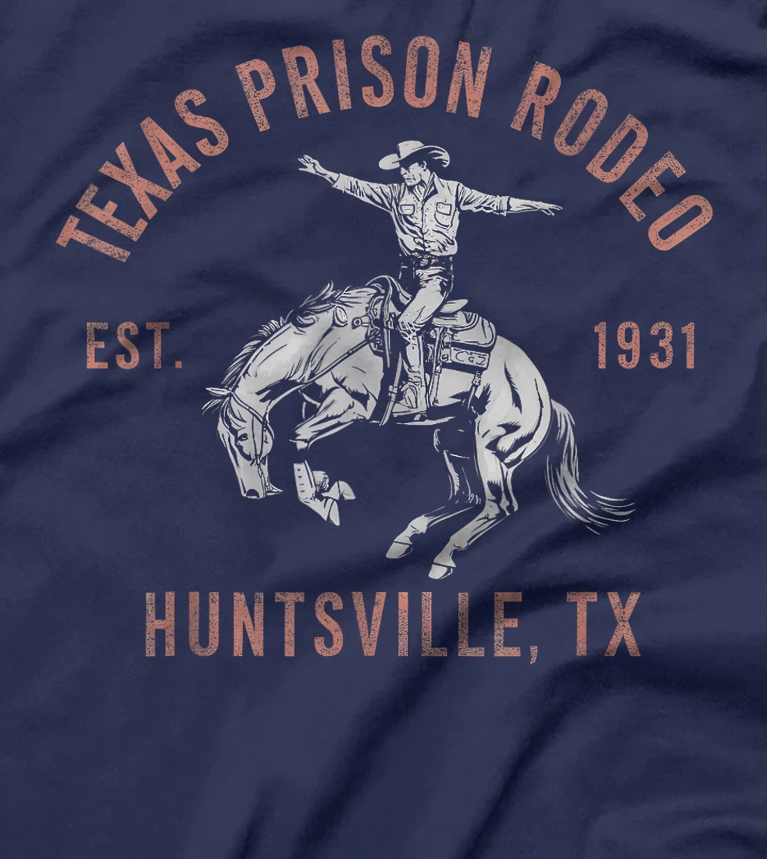Texas Prison Rodeo Huntsville Est 1931 T-Shirt