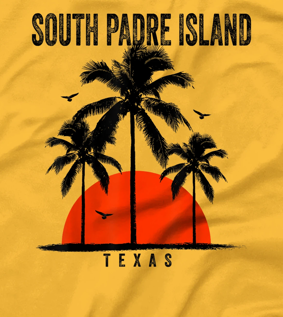 Womens South Padre Island Beach Texas Surfing Surfboarding T-Shirt