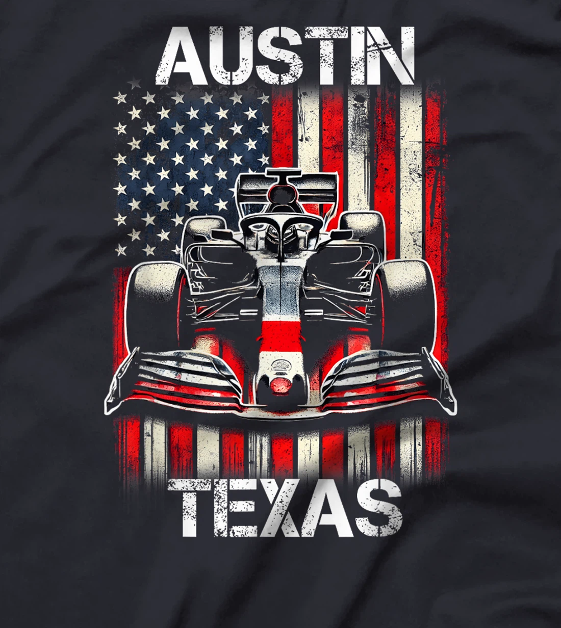 Formula Racing Austin Texas Circuit 2024 Grand Prix T-Shirt