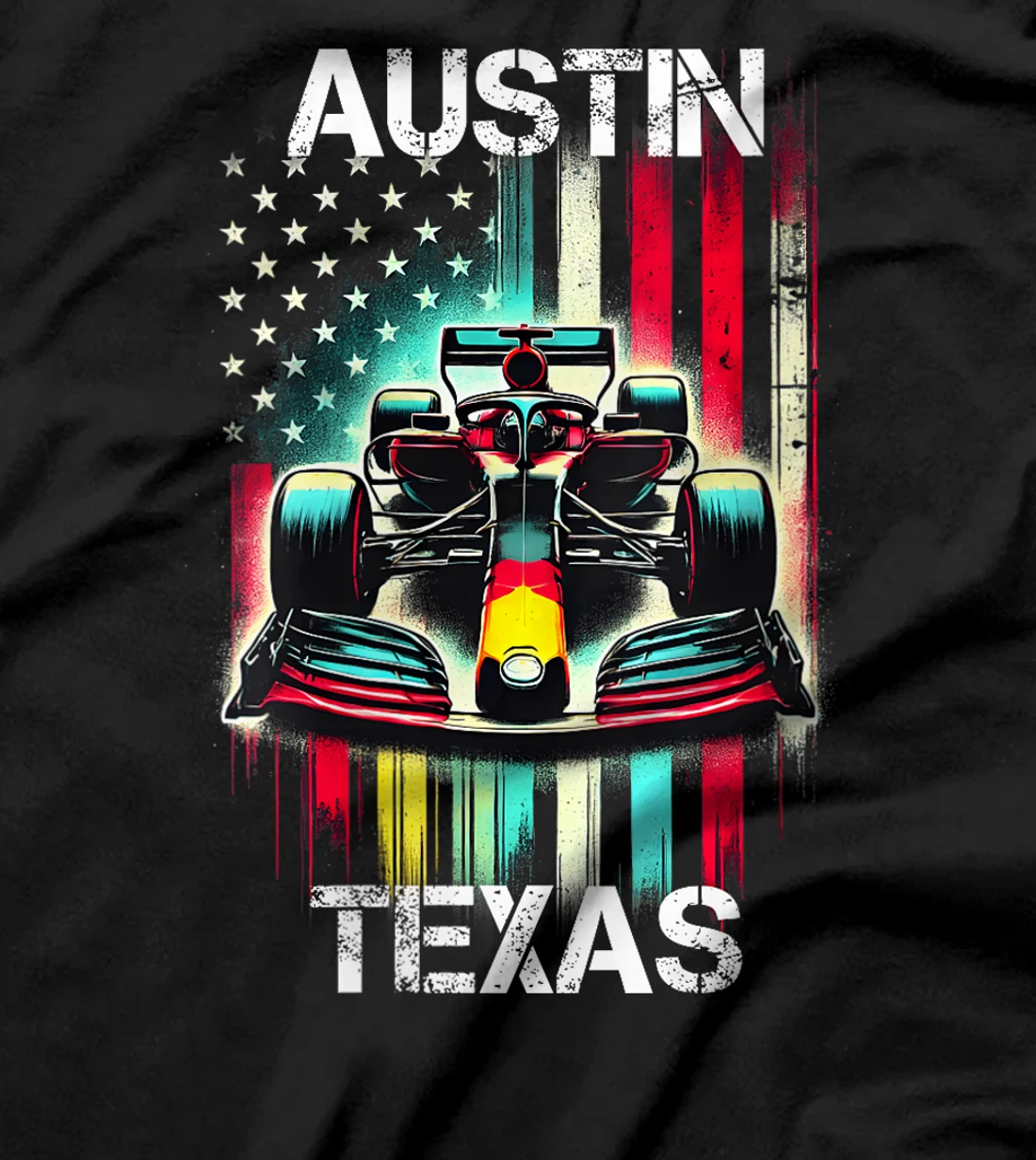Womens Formula Racing Austin Texas Circuit 2024 Grand Prix T-Shirt