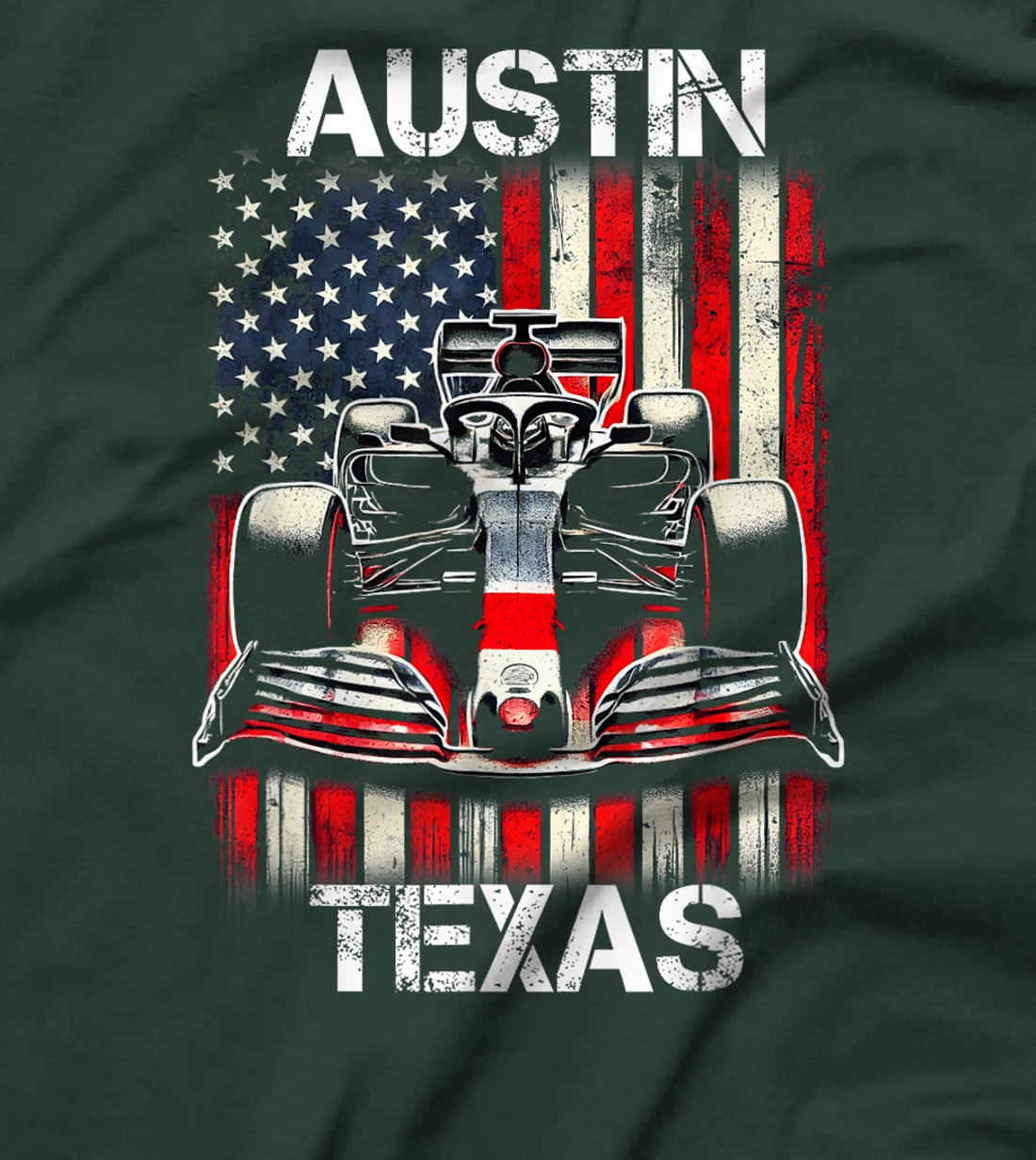 Formula Racing Austin Texas Circuit 2024 Grand Prix T-Shirt