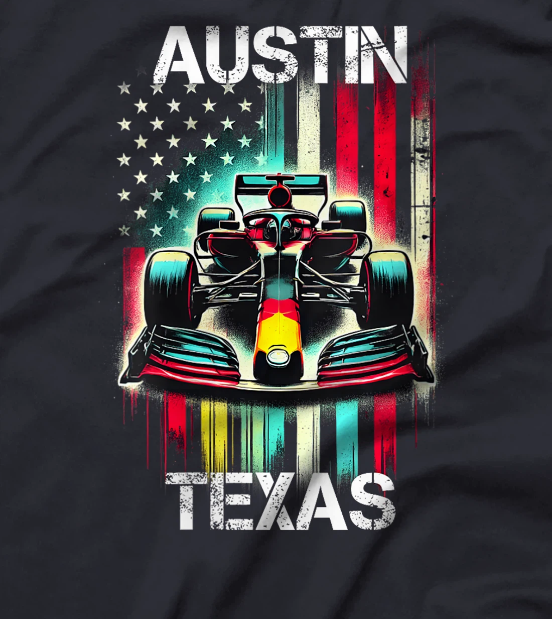 Womens Formula Racing Austin Texas Circuit 2024 Grand Prix T-Shirt