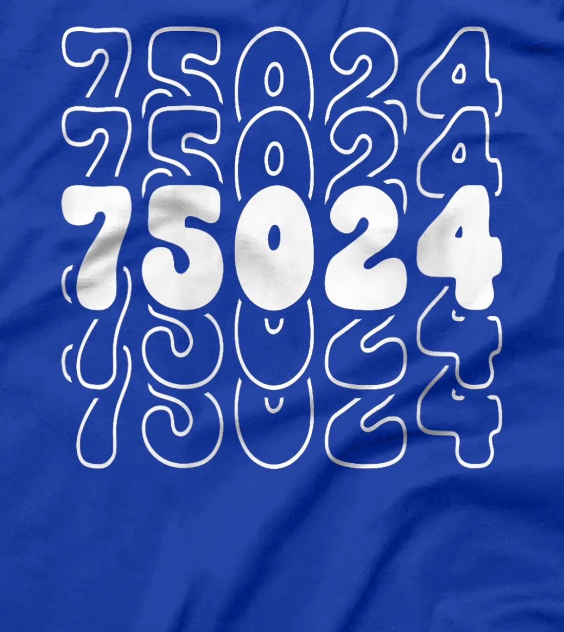 Womens Plano 75024 Texas TX Zipcode T-Shirt