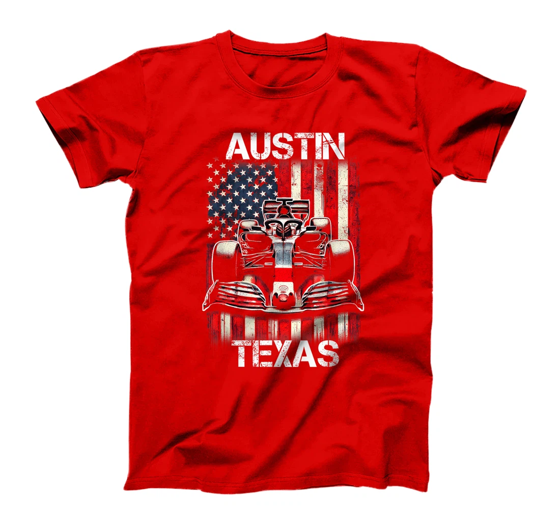 Formula Racing Austin Texas Circuit 2024 Grand Prix T-Shirt