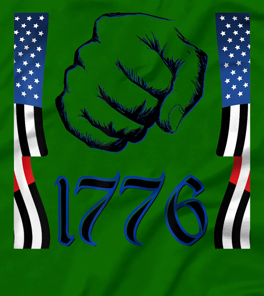 American USA, Veteran, and 1776 4th day of July T-Shirt