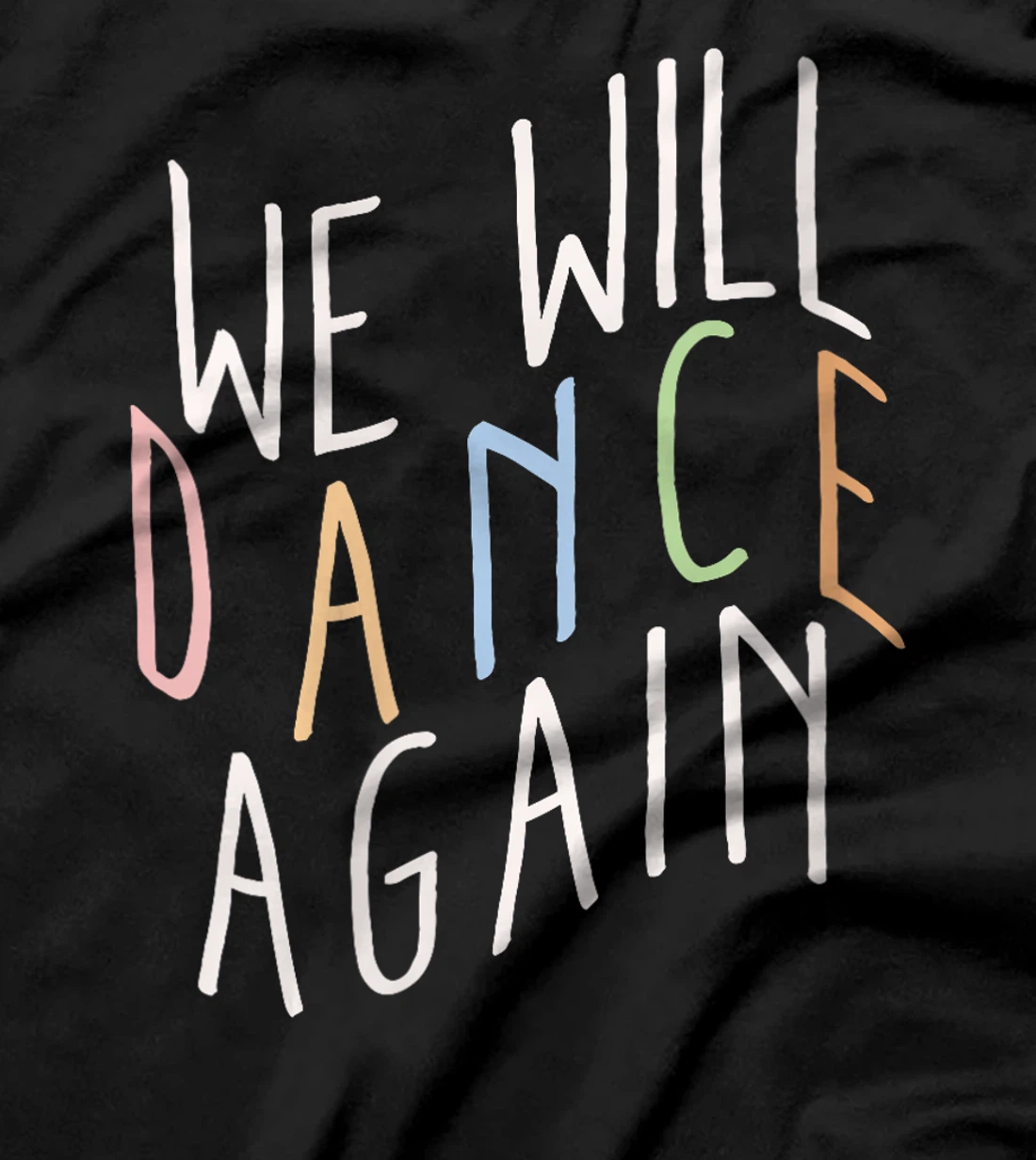 Womens We Will Dance Again Judaica Jewish Israel Womens Mens T-Shirt