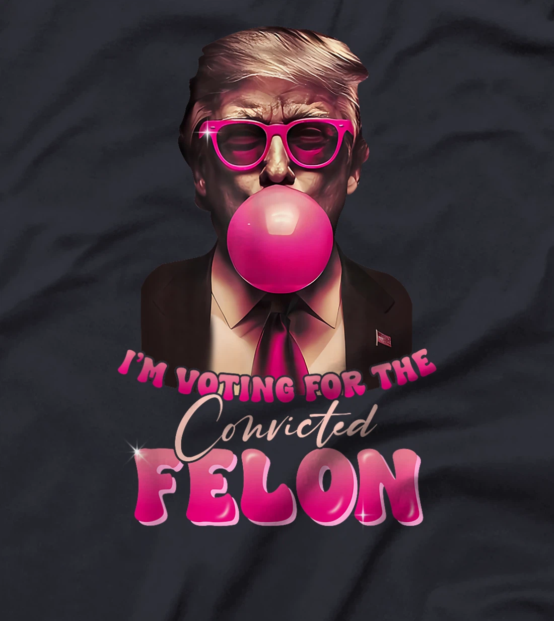 Trump 2024 Convicted Felon, I'm Voting Convicted Felon 2024 T-Shirt