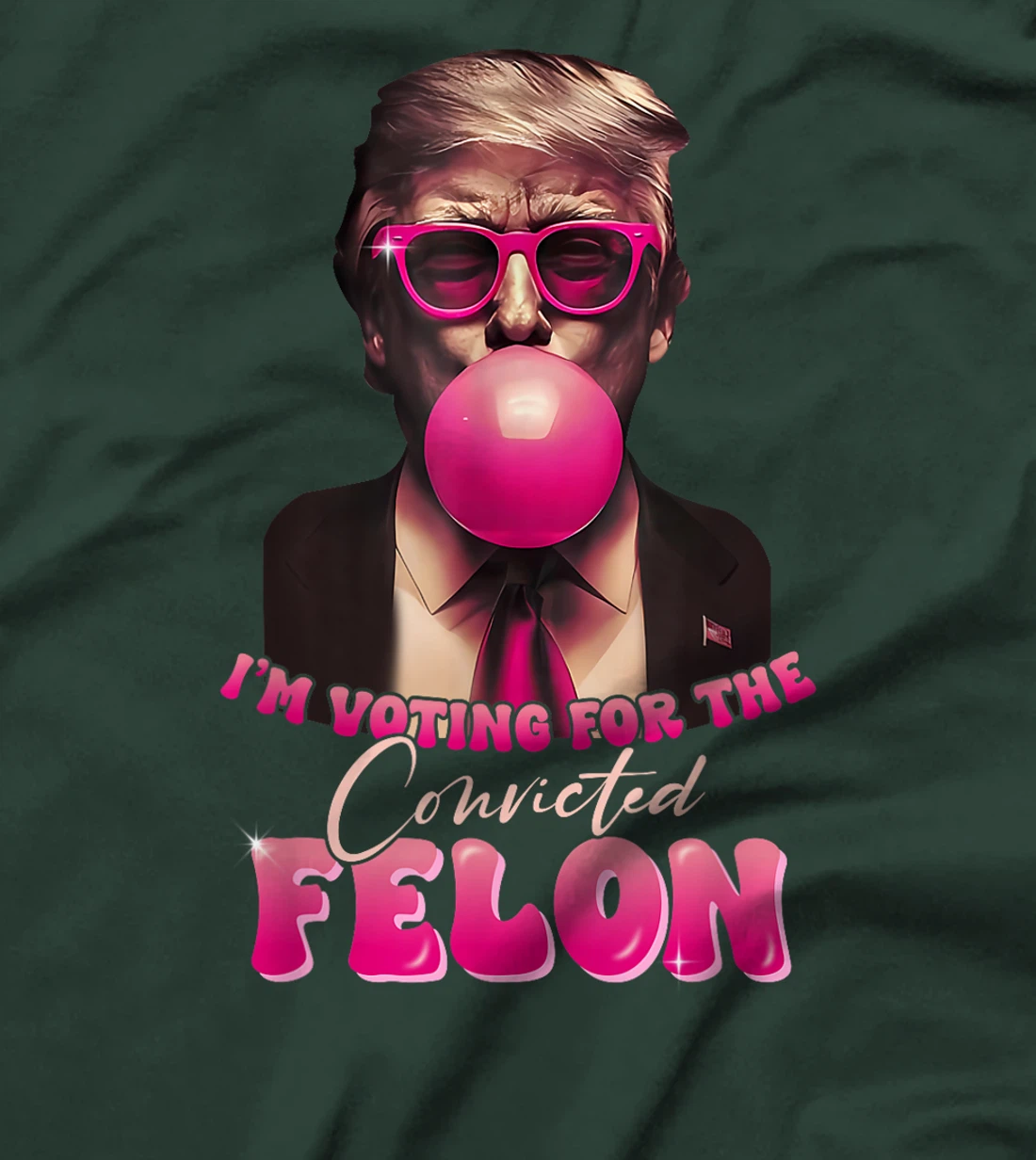 Trump 2024 Convicted Felon, I'm Voting Convicted Felon 2024 T-Shirt