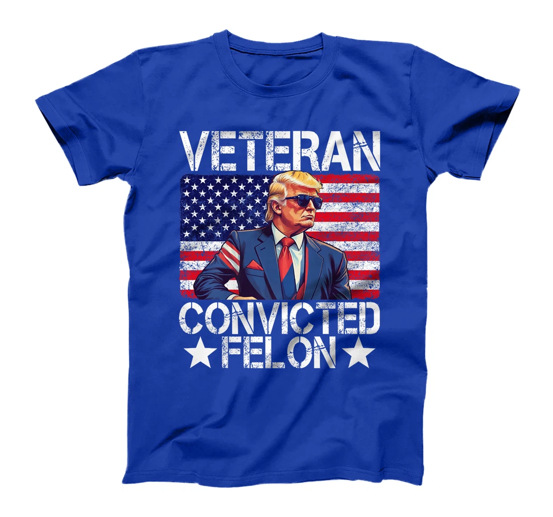 Trump Republican GOP Shirt - I am Voting For Convicted Felon Premium T-Shirt
