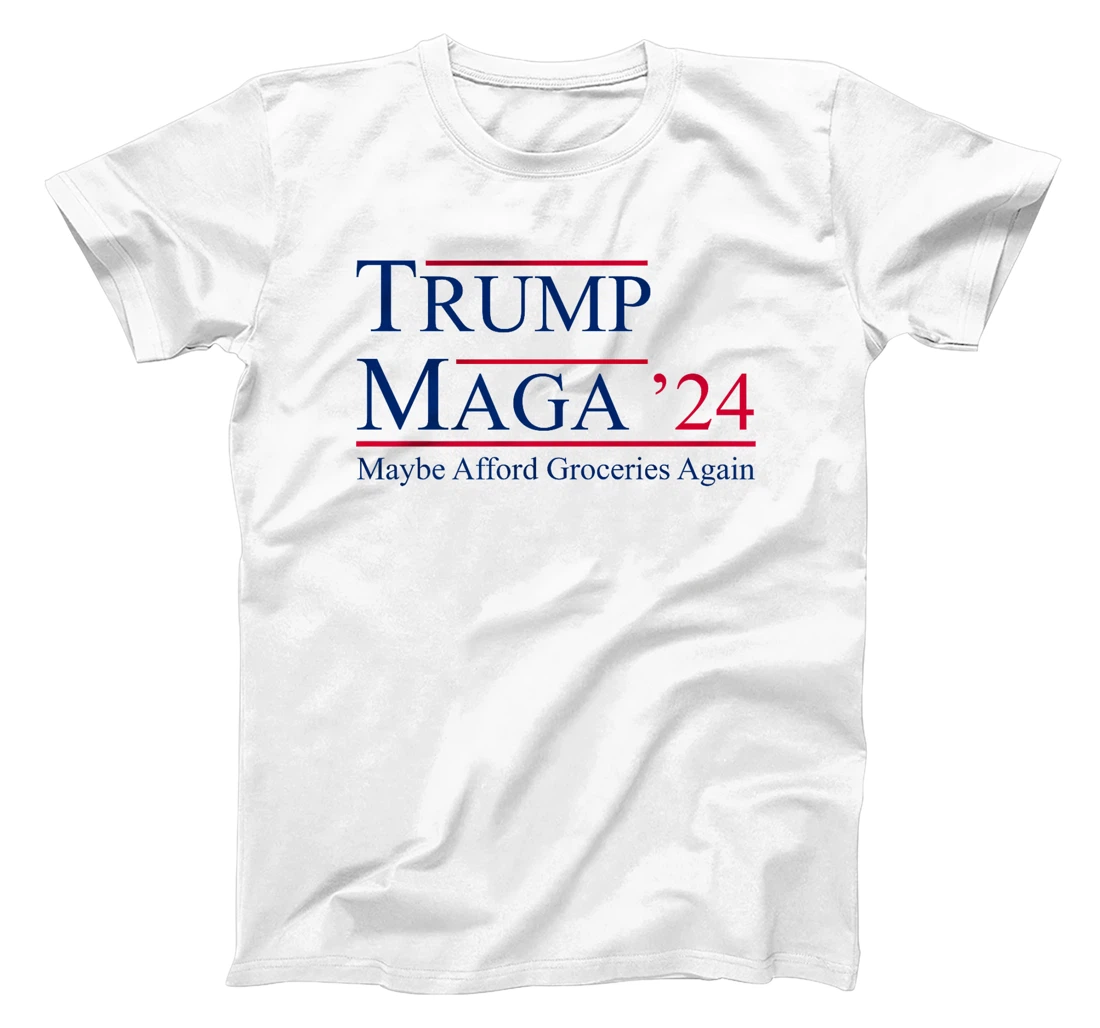 MAGA 2024 Maybe Afford Groceries Again Retro Trump 2024 Premium T-Shirt