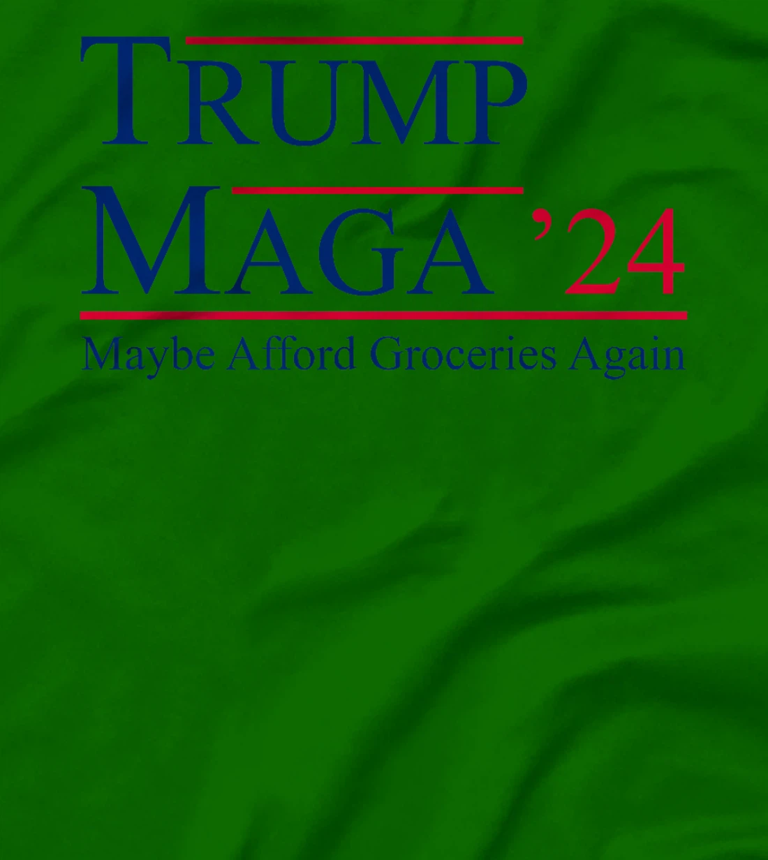 MAGA 2024 Maybe Afford Groceries Again Retro Trump 2024 Premium T-Shirt