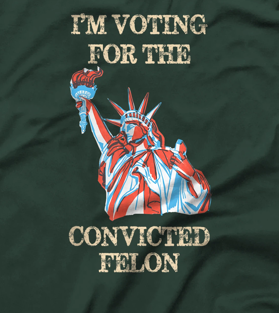 Trump 2024 Convicted Felon, I'm Voting Convicted Felon 2024 T-Shirt