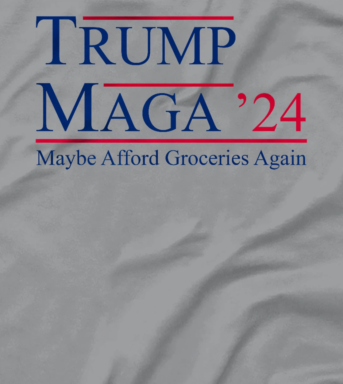 MAGA 2024 Maybe Afford Groceries Again Retro Trump 2024 Premium T-Shirt