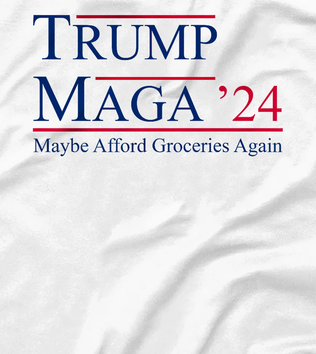MAGA 2024 Maybe Afford Groceries Again Retro Trump 2024 Premium T-Shirt