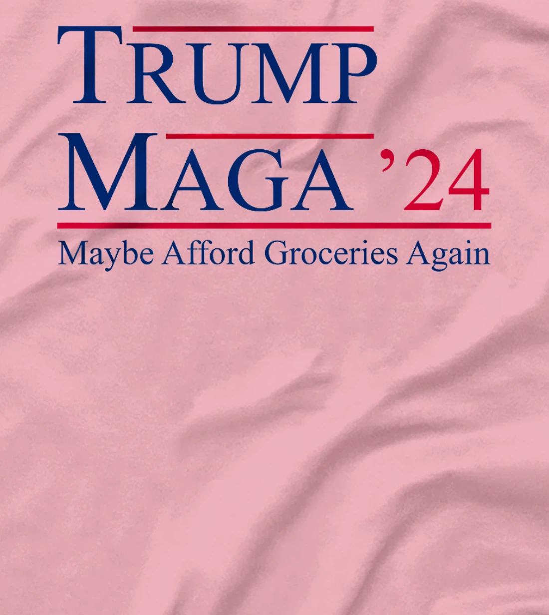 MAGA 2024 Maybe Afford Groceries Again Retro Trump 2024 Premium T-Shirt