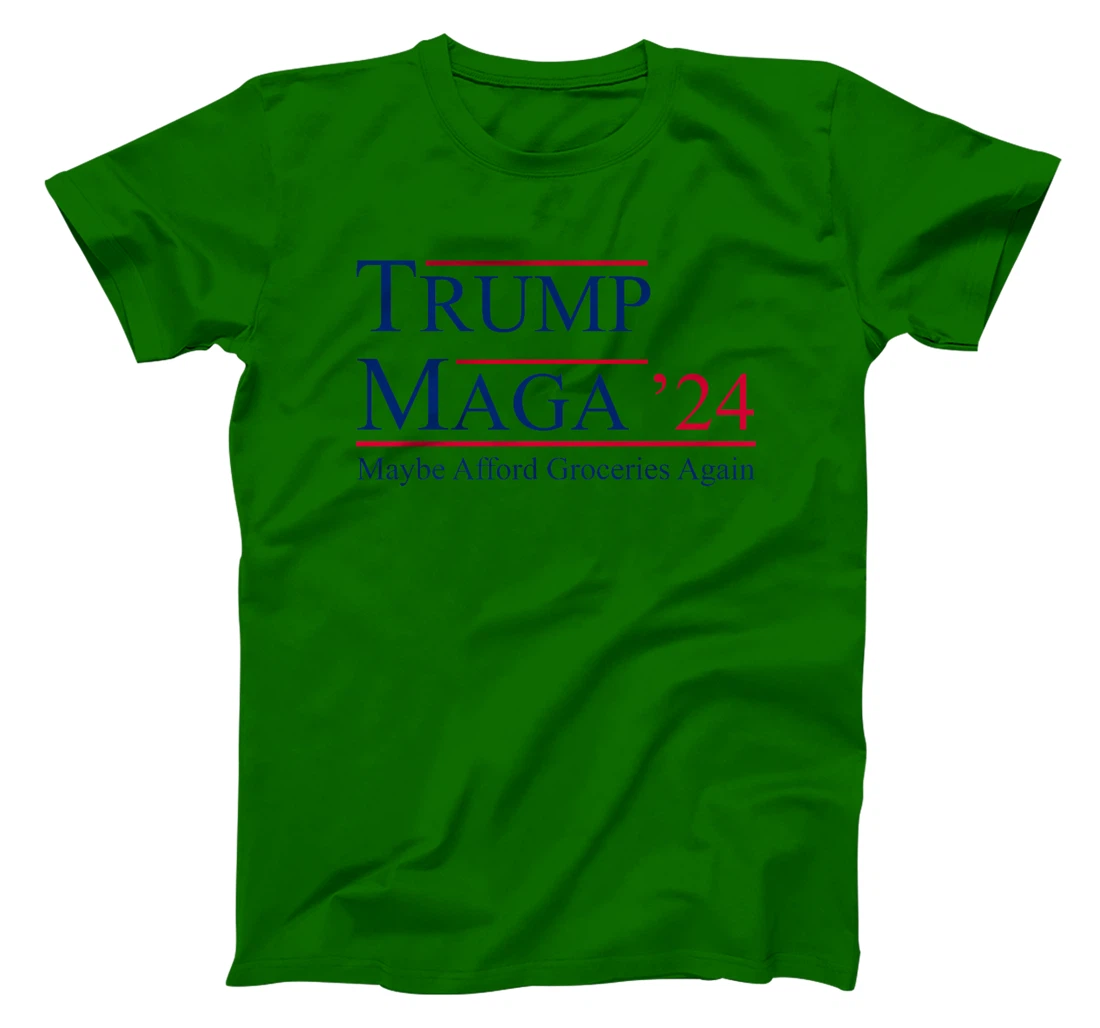 MAGA 2024 Maybe Afford Groceries Again Retro Trump 2024 Premium T-Shirt