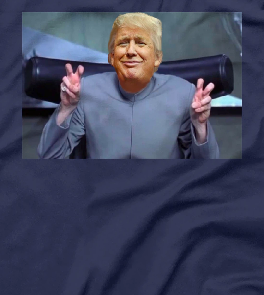 Womens Donald Trump Evil Scientist T-Shirt T-Shirt