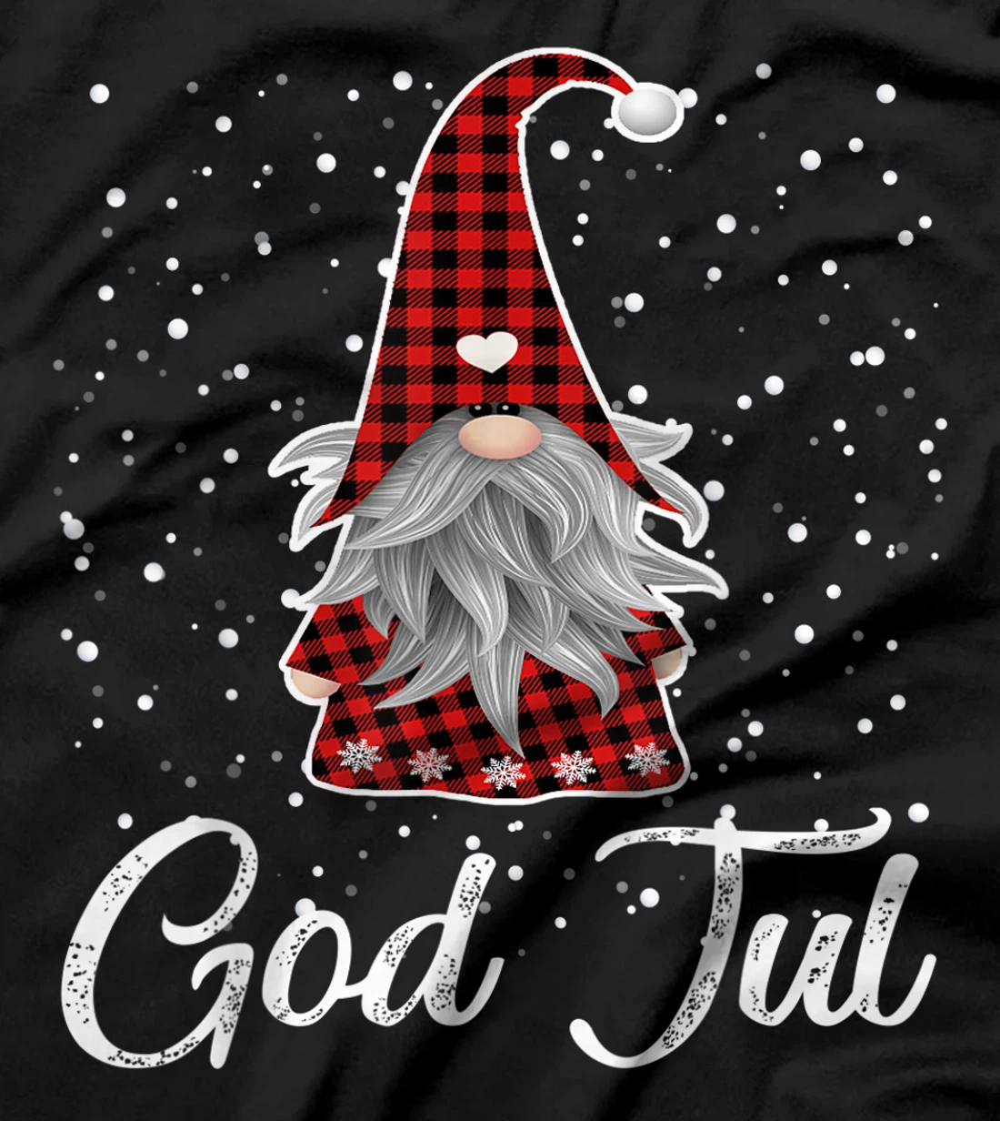 Ki God Jul Swedish Merry Christmas Sweden Gnome Gifts T-Shirt