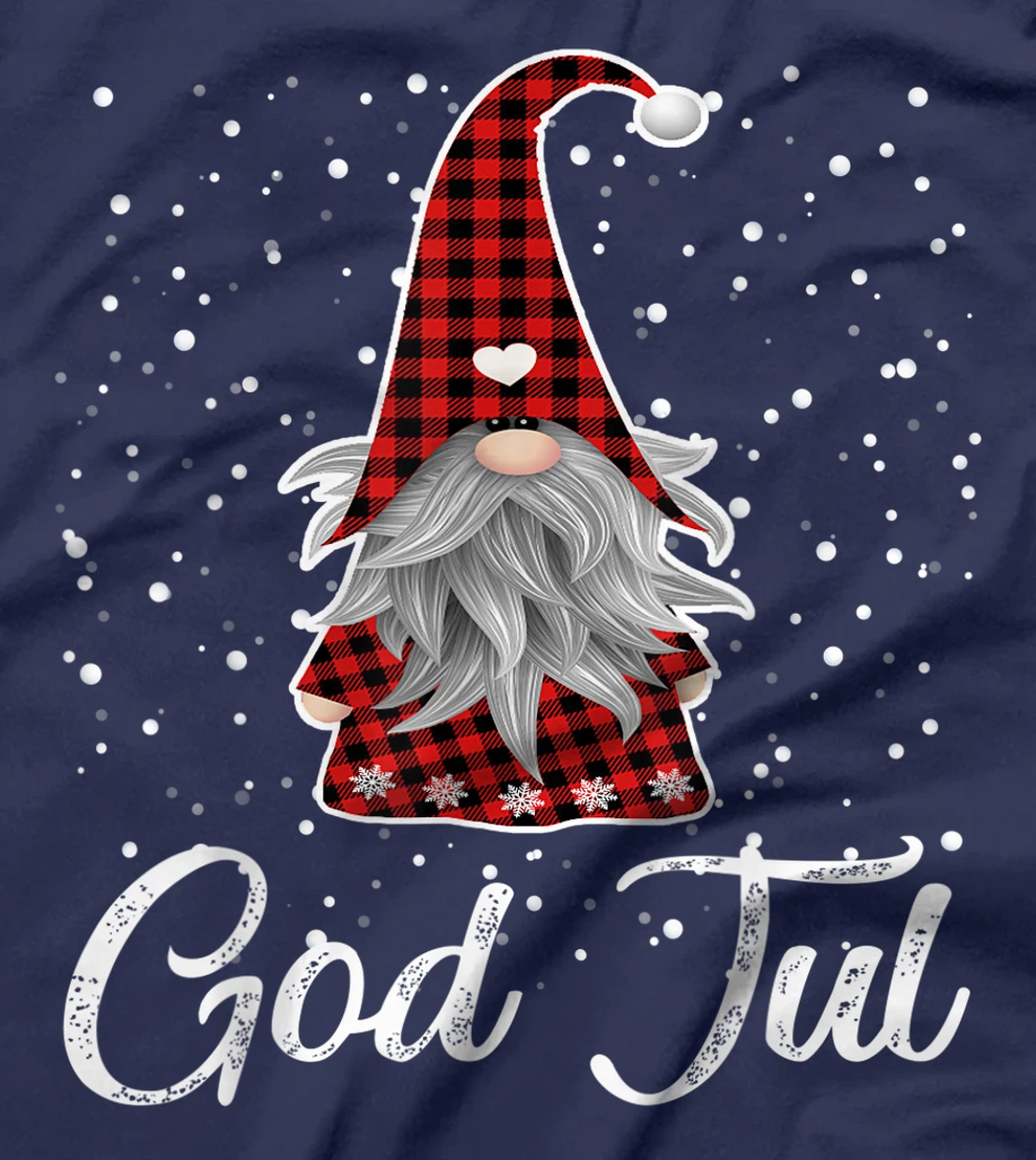 Ki God Jul Swedish Merry Christmas Sweden Gnome Gifts T-Shirt